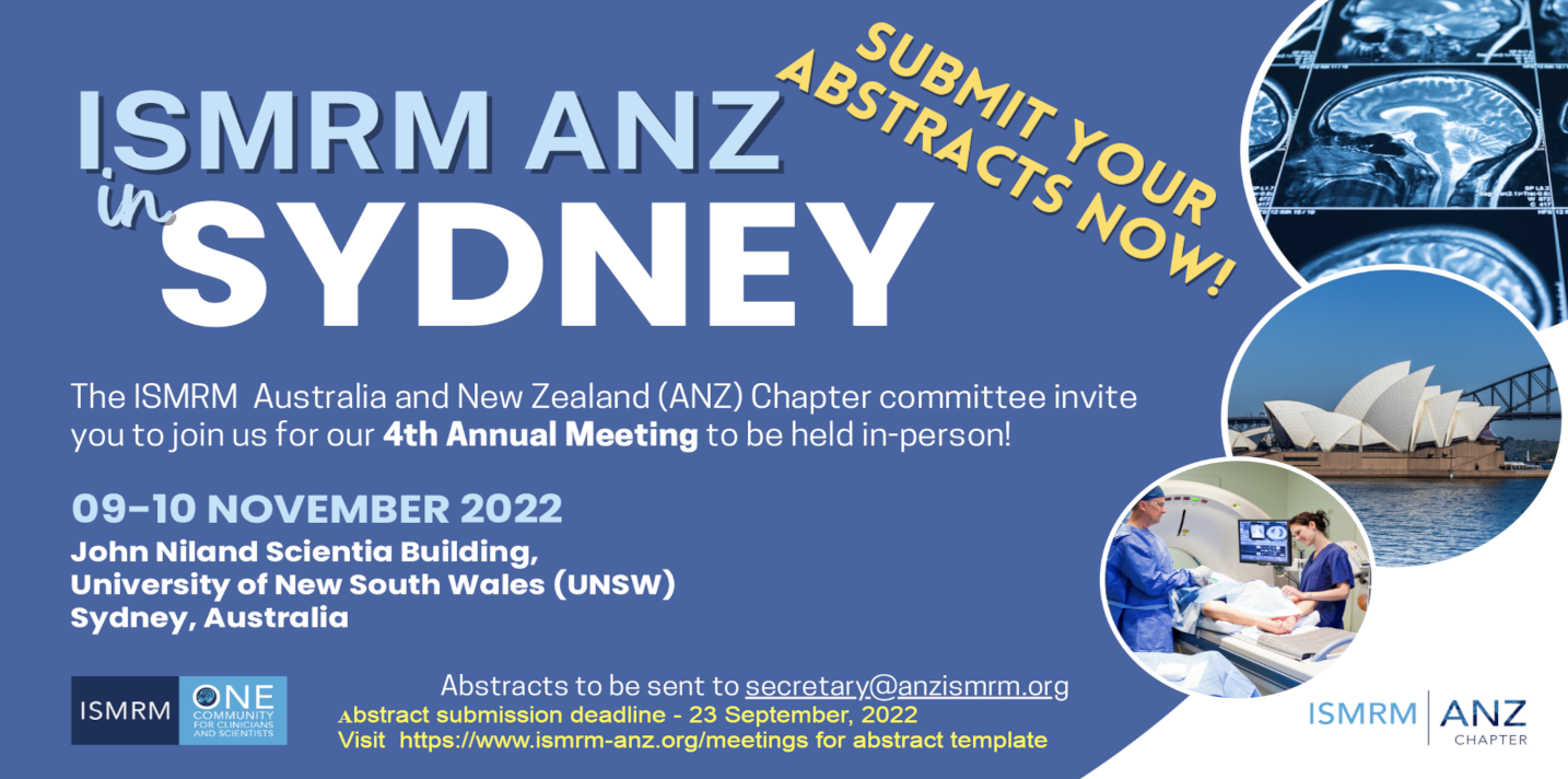 4th Annual Meeting of the ISMRM ANZ Chapter